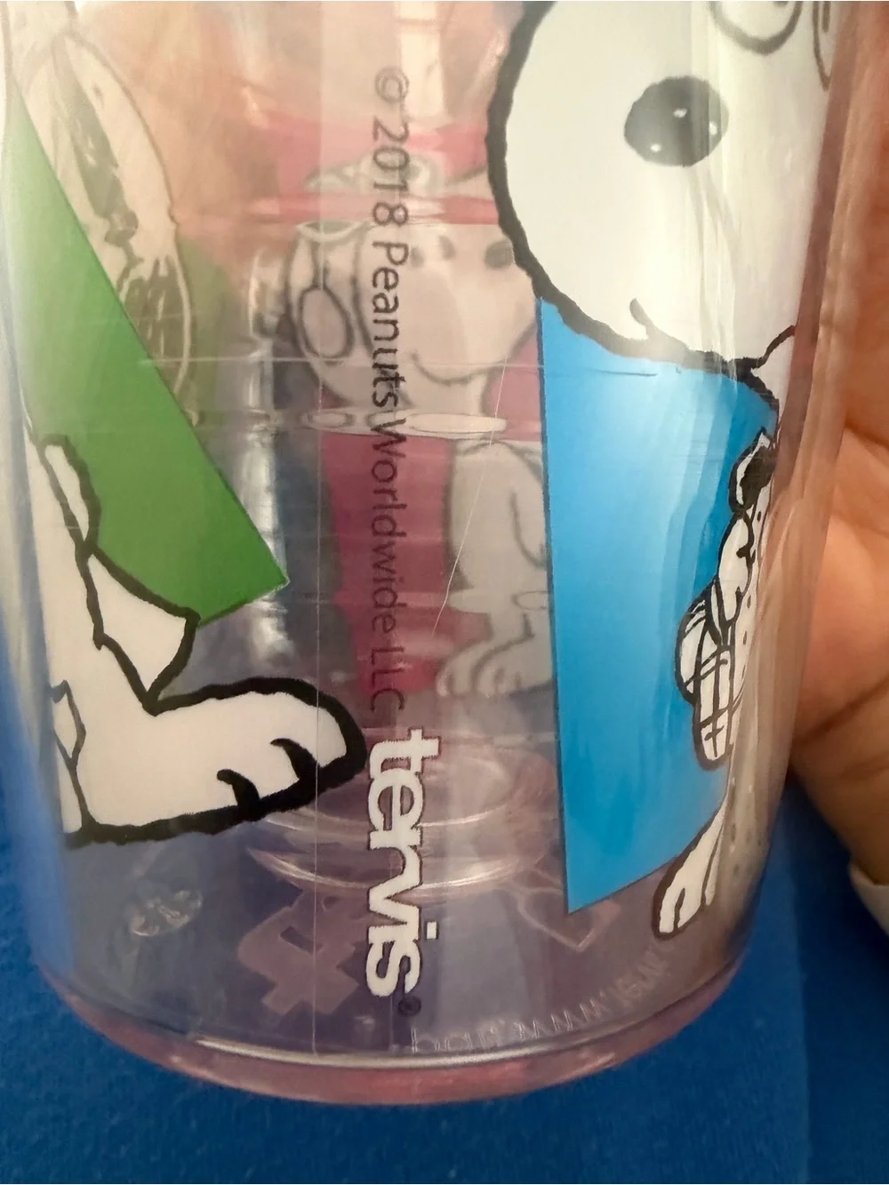 Official Peanuts Snoopy Joe cool Orange-Lid Travel Tumbler Licensed Drinkware